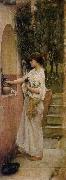 John William Waterhouse A Roman Offering china oil painting reproduction